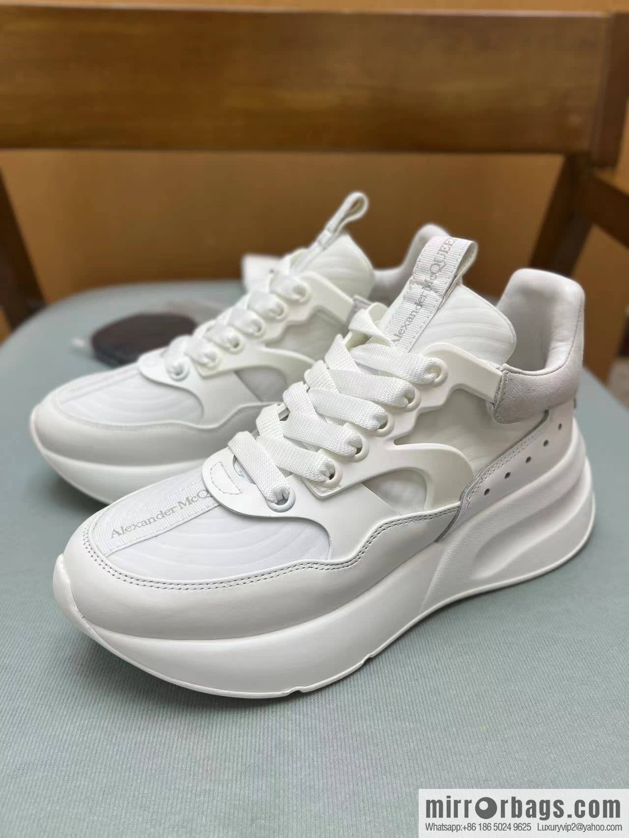 Alexander McQueen with neoprene, nappa leather (fabric) and rubber upholstery His & Hers sneakers