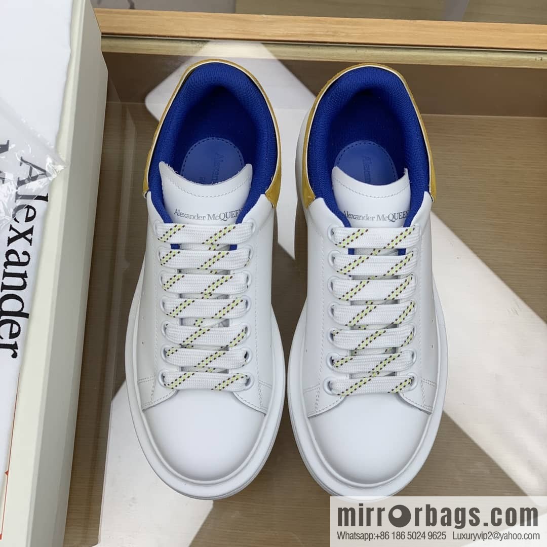 AlexanderMcQueen [MQ Double Layer Yellow Tail] Upgraded MQ~ Unisex sneakers of the same style