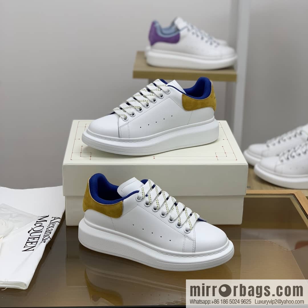 AlexanderMcQueen [MQ Double Layer Yellow Tail] Upgraded MQ~ Unisex sneakers of the same style