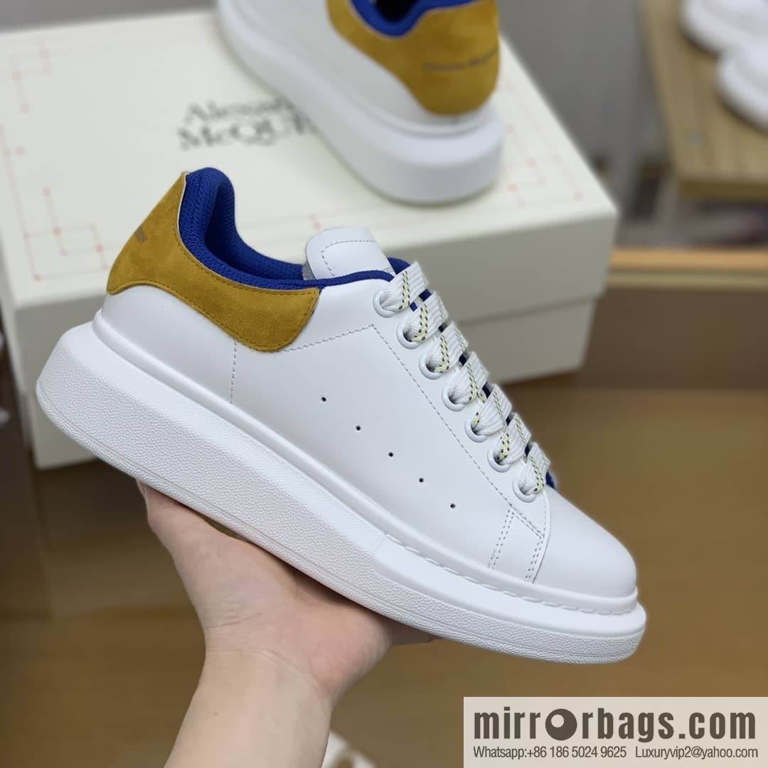 AlexanderMcQueen [MQ Double Layer Yellow Tail] Upgraded MQ~ Unisex sneakers of the same style