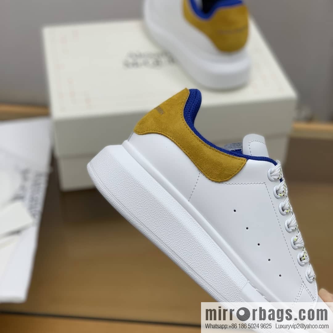 AlexanderMcQueen [MQ Double Layer Yellow Tail] Upgraded MQ~ Unisex sneakers of the same style