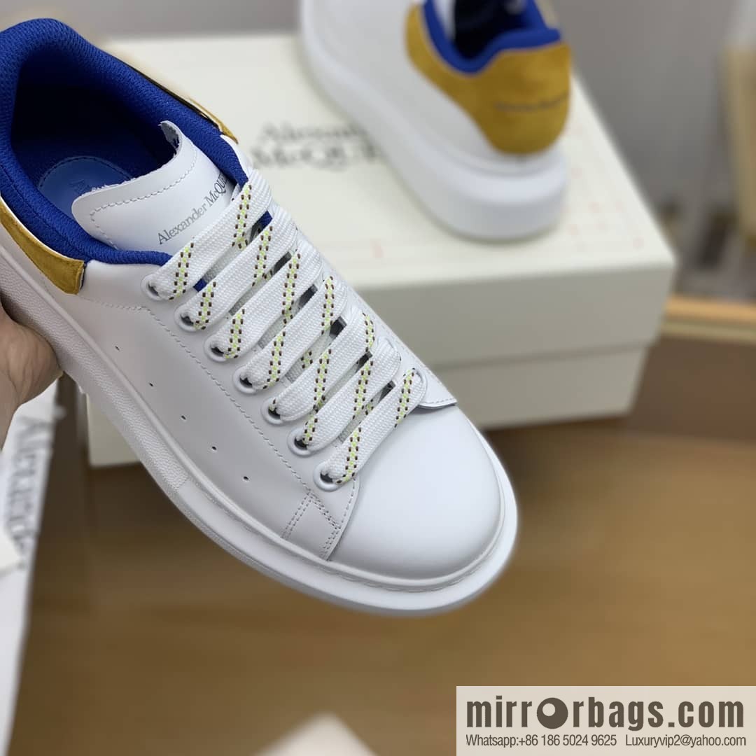 AlexanderMcQueen [MQ Double Layer Yellow Tail] Upgraded MQ~ Unisex sneakers of the same style