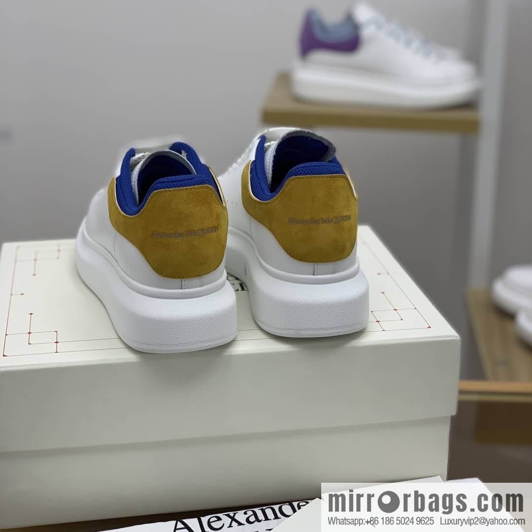 AlexanderMcQueen [MQ Double Layer Yellow Tail] Upgraded MQ~ Unisex sneakers of the same style