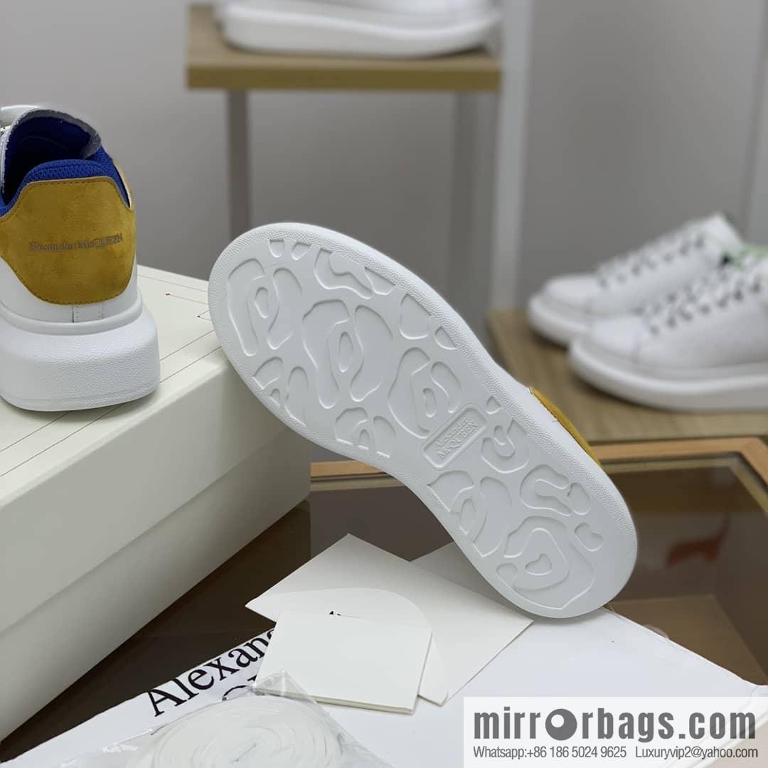 AlexanderMcQueen [MQ Double Layer Yellow Tail] Upgraded MQ~ Unisex sneakers of the same style