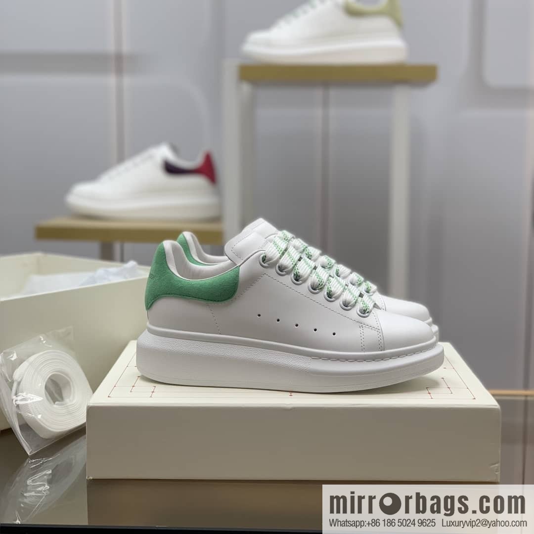 McQueen [MQ Avocado Green Fleece Tail] Upgraded MQ~ Unisex sneakers of the same style