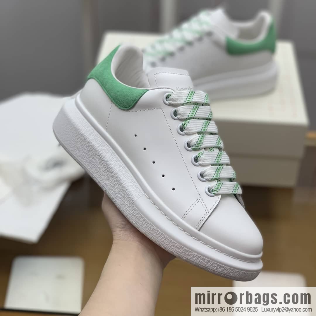 McQueen [MQ Avocado Green Fleece Tail] Upgraded MQ~ Unisex sneakers of the same style