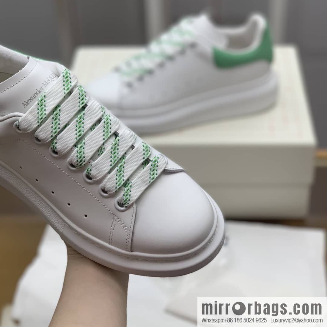 McQueen [MQ Avocado Green Fleece Tail] Upgraded MQ~ Unisex sneakers of the same style