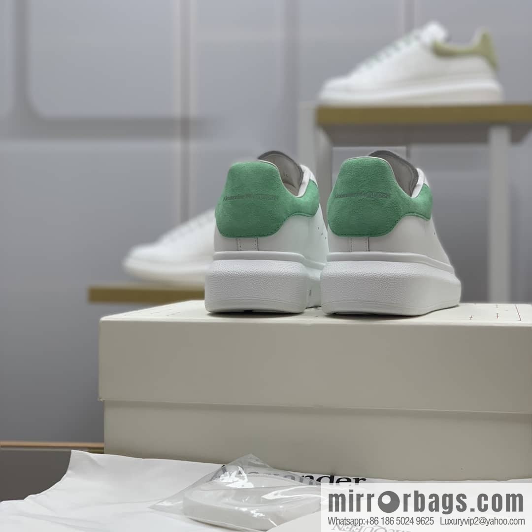 McQueen [MQ Avocado Green Fleece Tail] Upgraded MQ~ Unisex sneakers of the same style