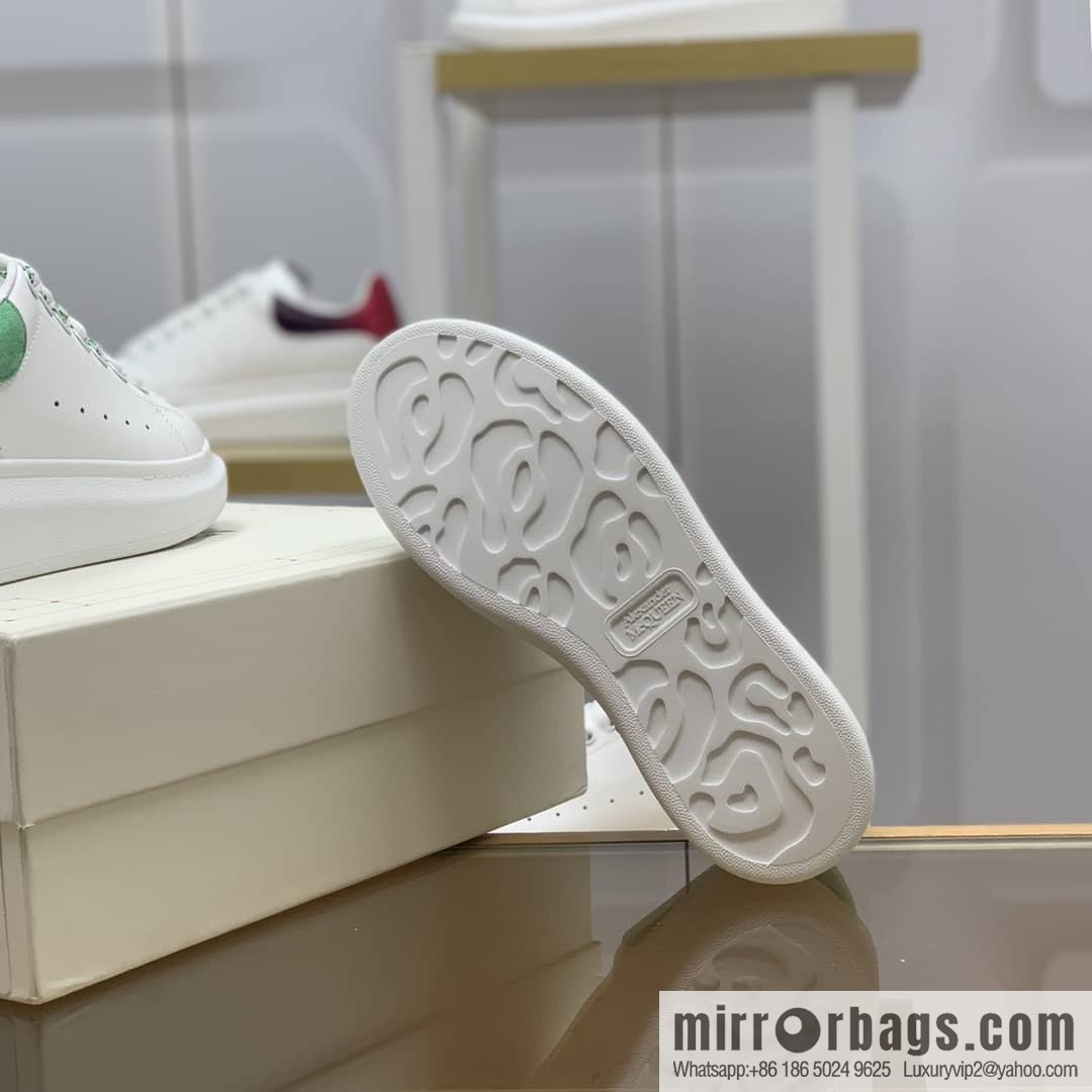 McQueen [MQ Avocado Green Fleece Tail] Upgraded MQ~ Unisex sneakers of the same style