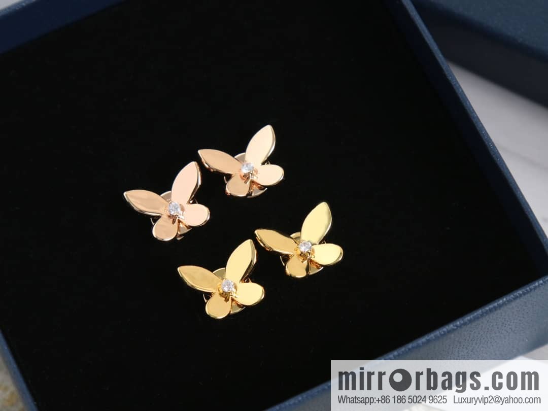 GRAFF butterfly stud earrings