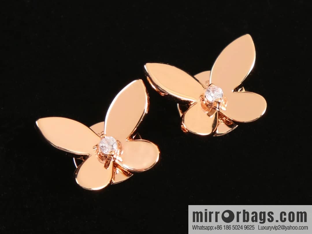 GRAFF butterfly stud earrings