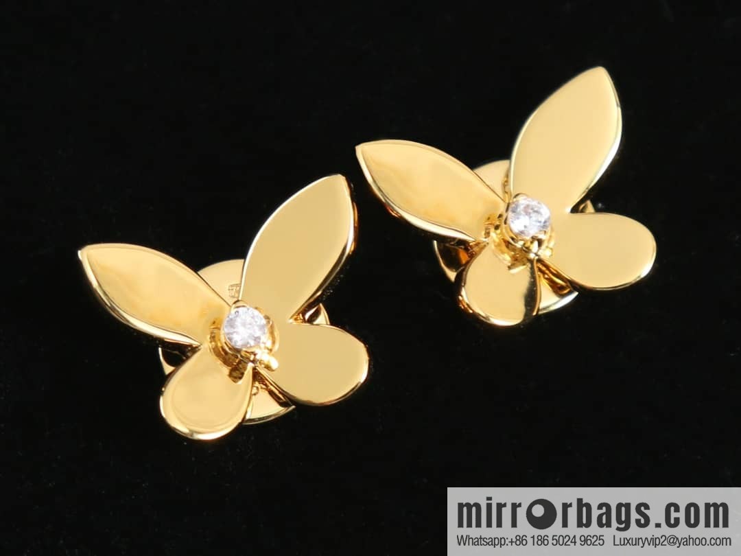 GRAFF butterfly stud earrings