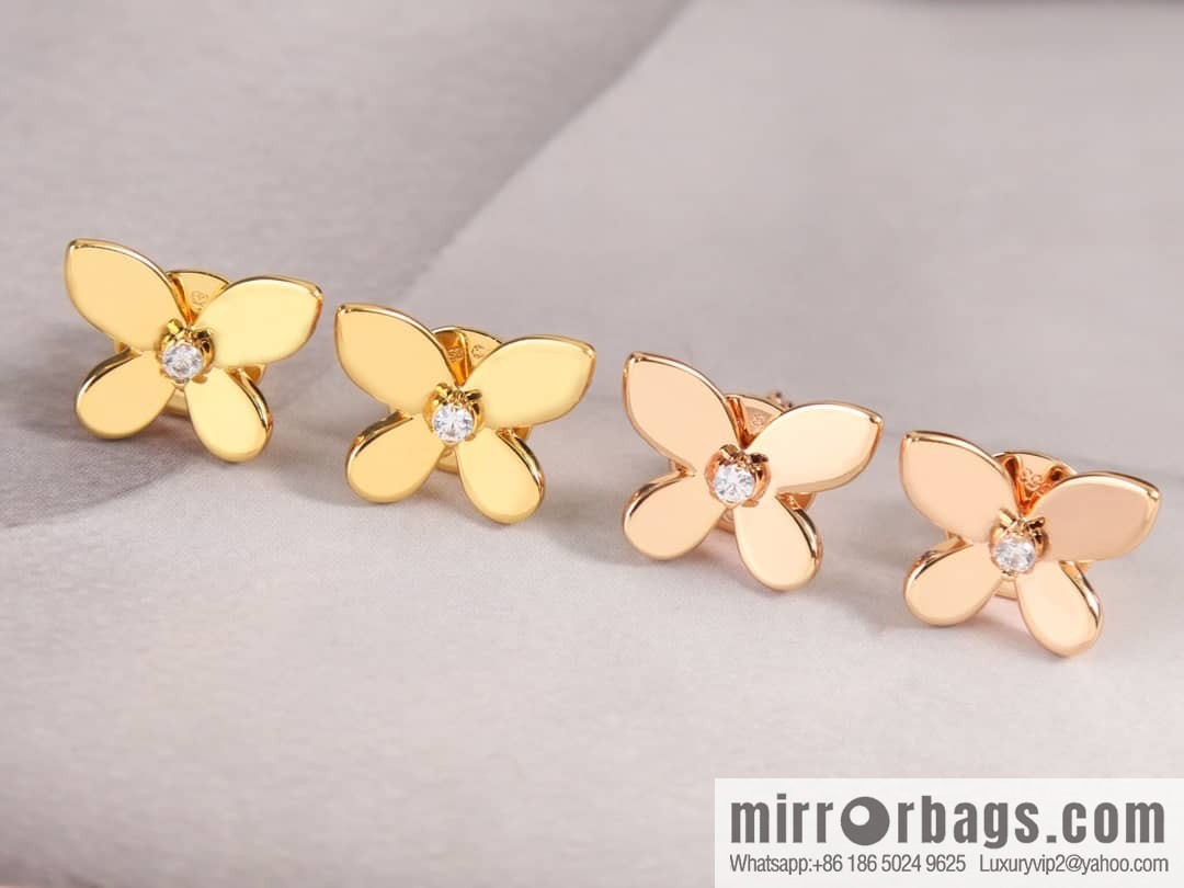 GRAFF butterfly stud earrings