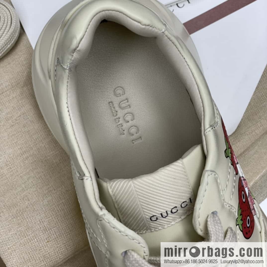 Gucci Gucci [New G Home High Version] Unisex Vintage sneakers