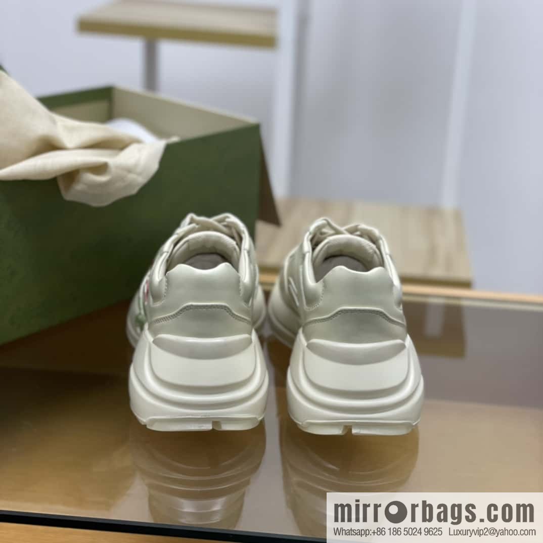 Gucci Gucci [New G Home High Version] Unisex Vintage sneakers