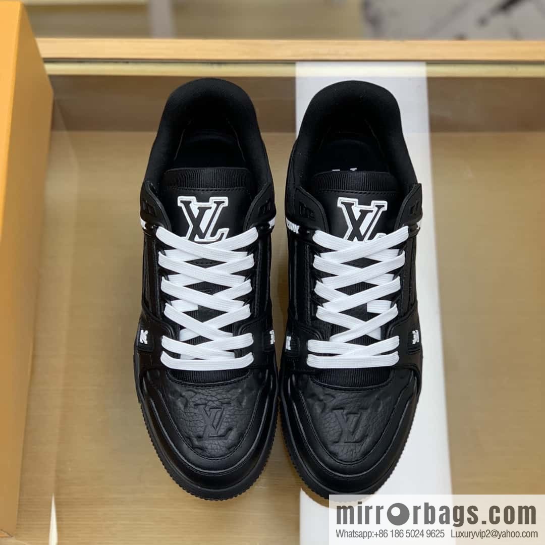 LV/Louis Vuitton latest men's casual sports basketball shoes
