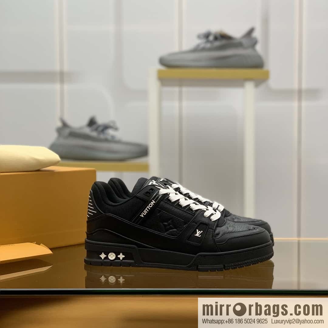 LV/Louis Vuitton latest men's casual sports basketball shoes