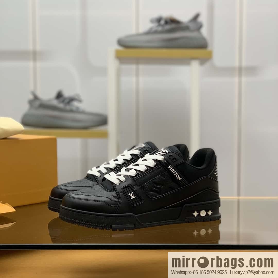 LV/Louis Vuitton latest men's casual sports basketball shoes