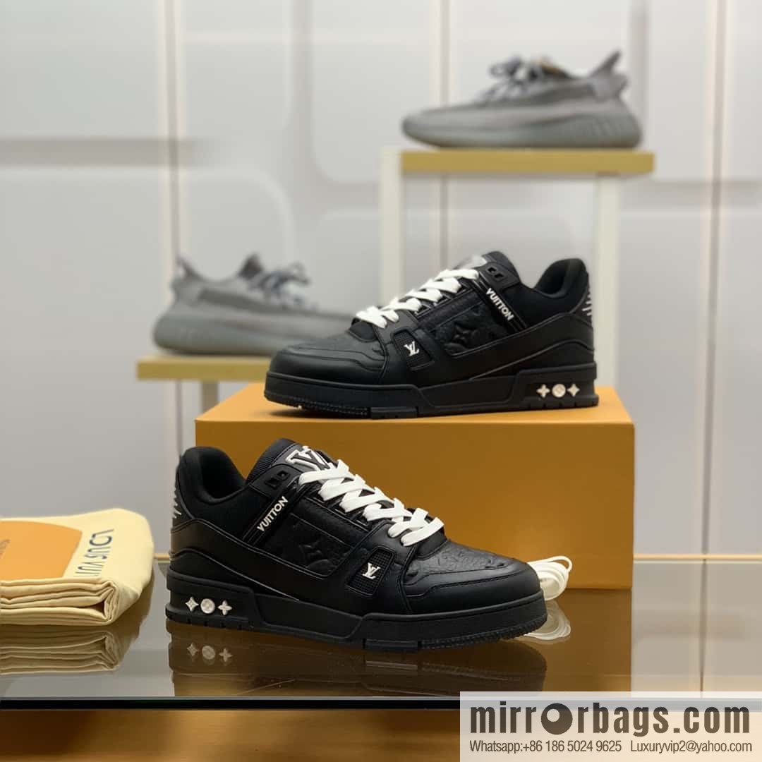 LV/Louis Vuitton latest men's casual sports basketball shoes