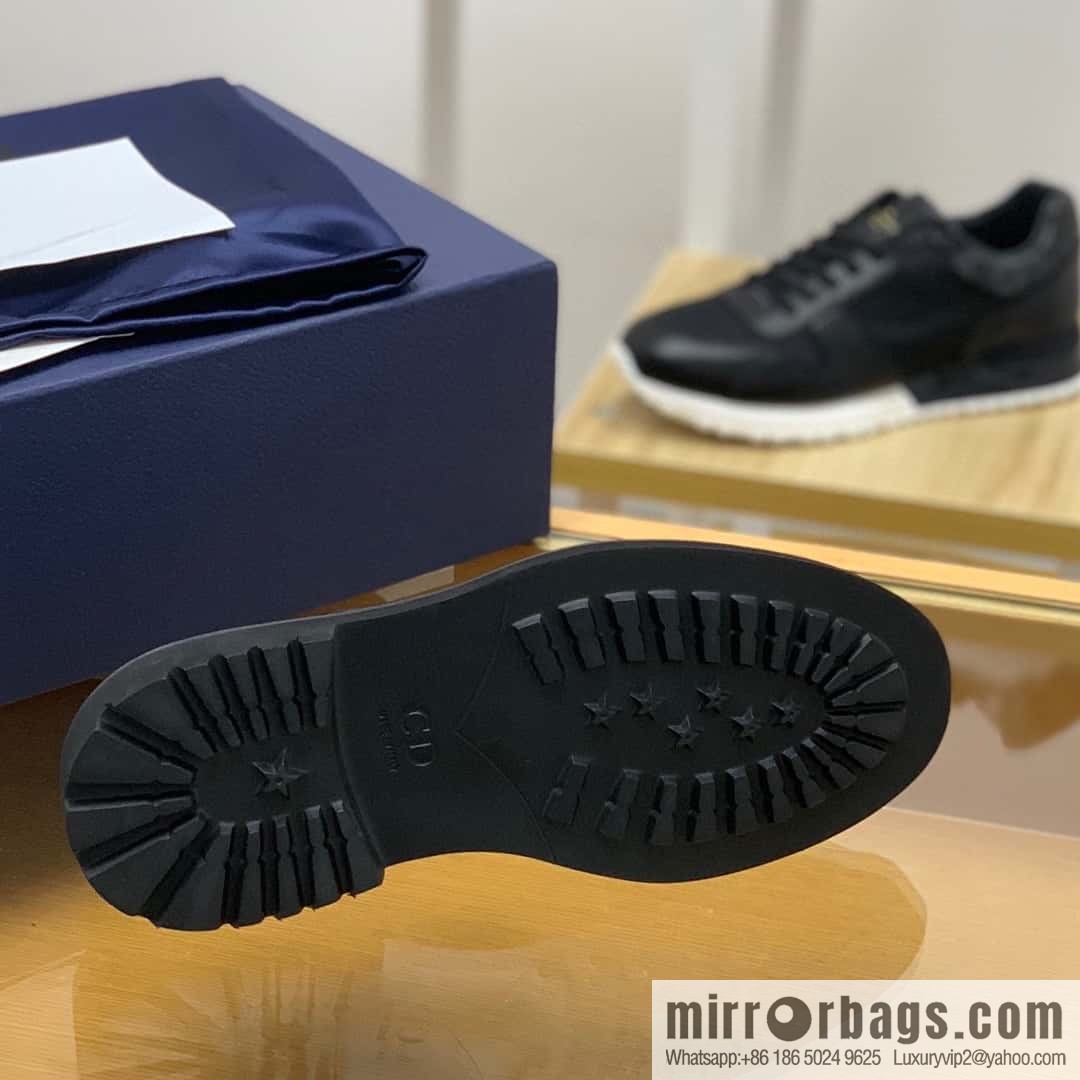 DIOR Dior selected leather made men's derby shoes