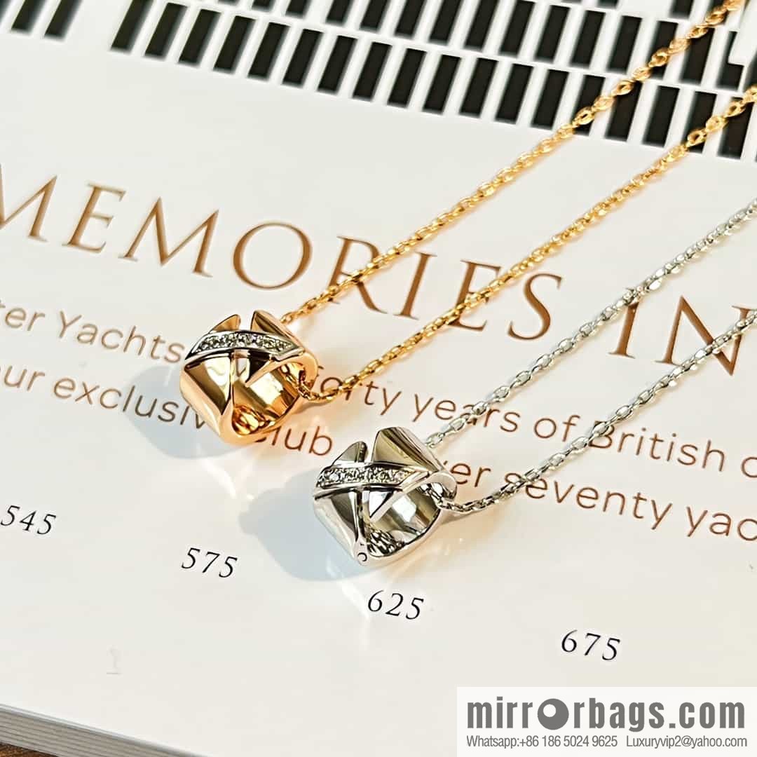 Chaumet Paris Liens Evidence Ring Cylinder necklace