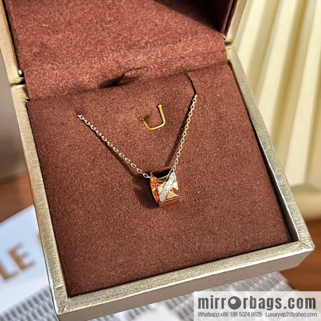 Chaumet Paris Liens Evidence Ring Cylinder necklace