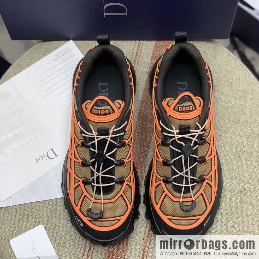 Dior Dior makes new men's B31 sports and leisure shoes with khaki mesh fabric