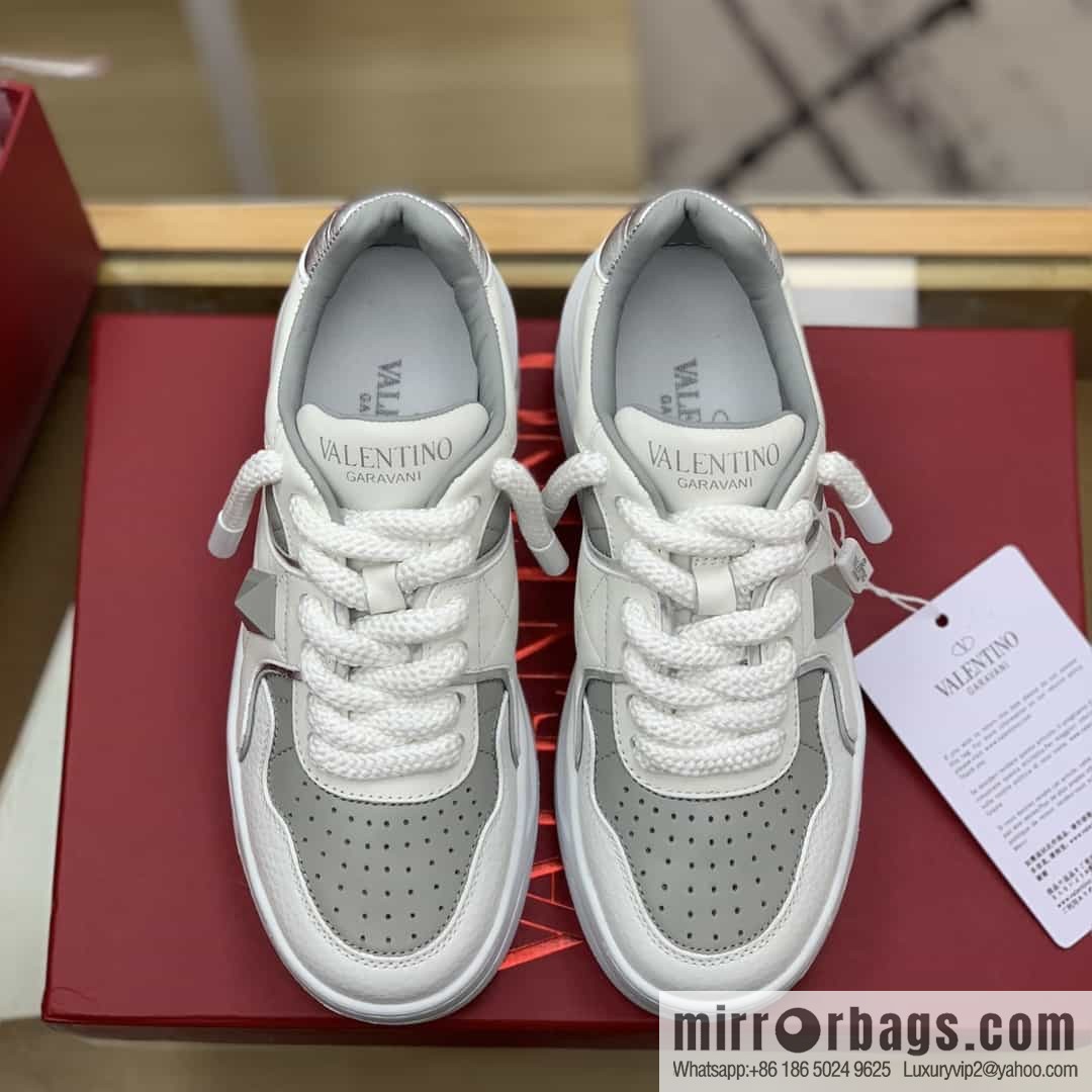 VALENTINO Valentino with sheepskin His & Hers low-top sneakers