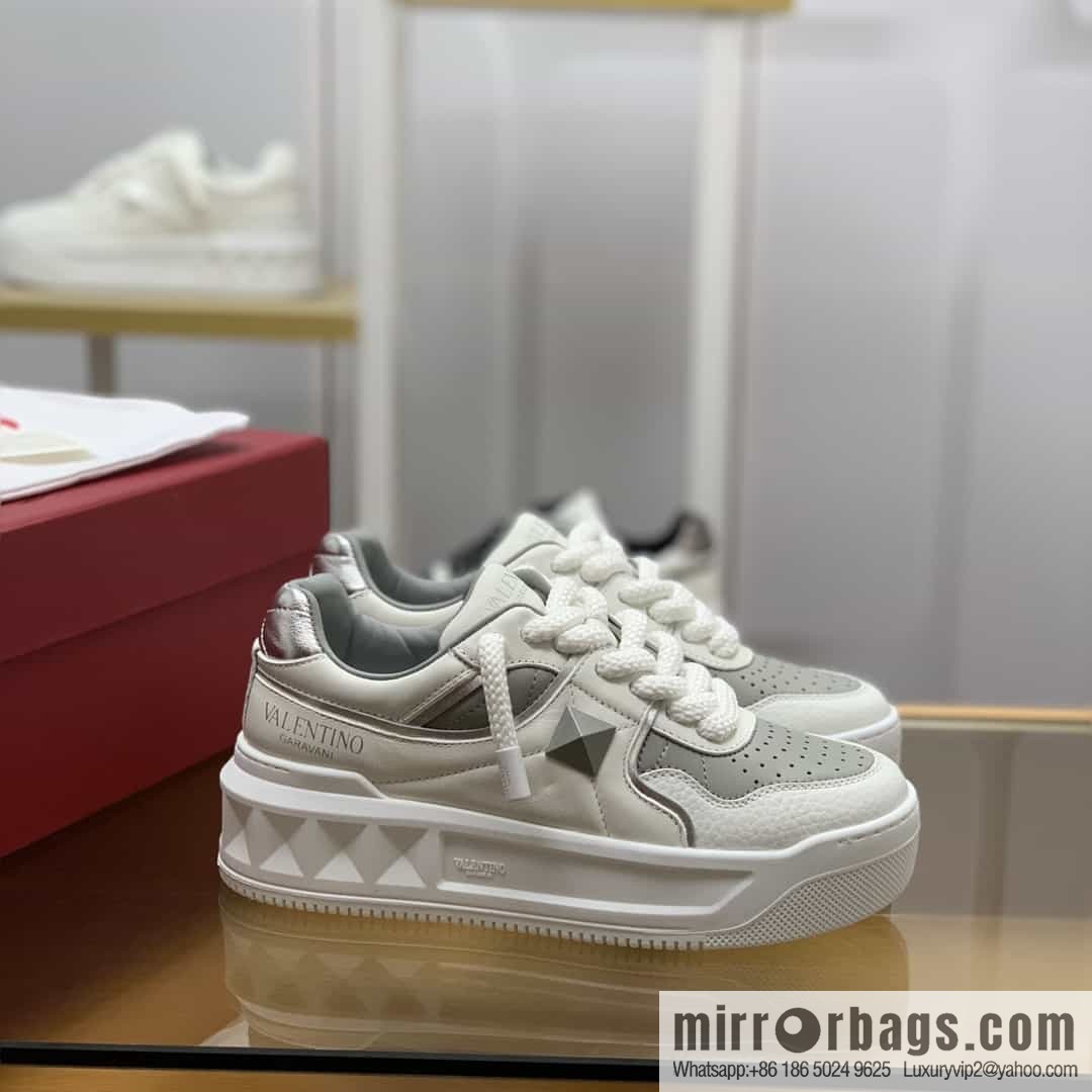 VALENTINO Valentino with sheepskin His & Hers low-top sneakers