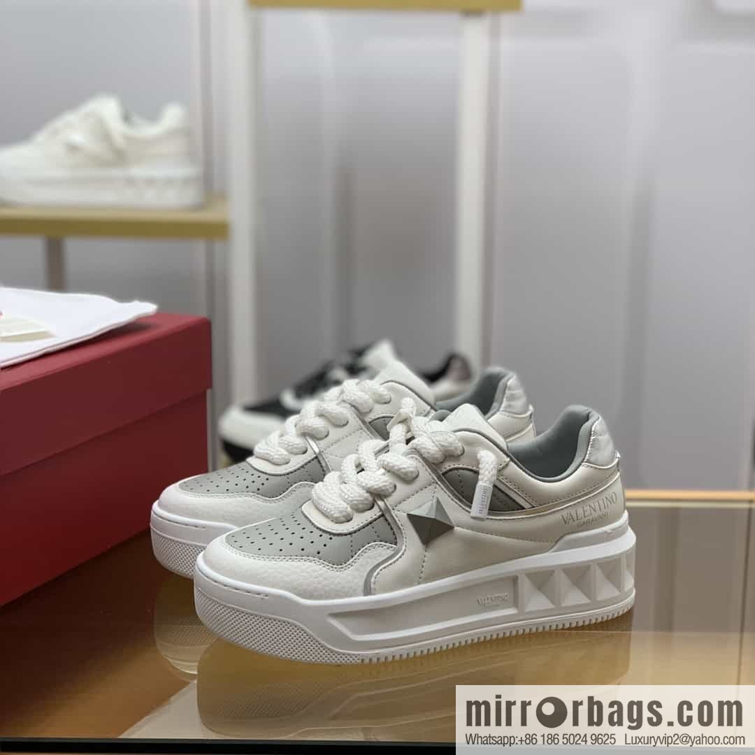 VALENTINO Valentino with sheepskin His & Hers low-top sneakers