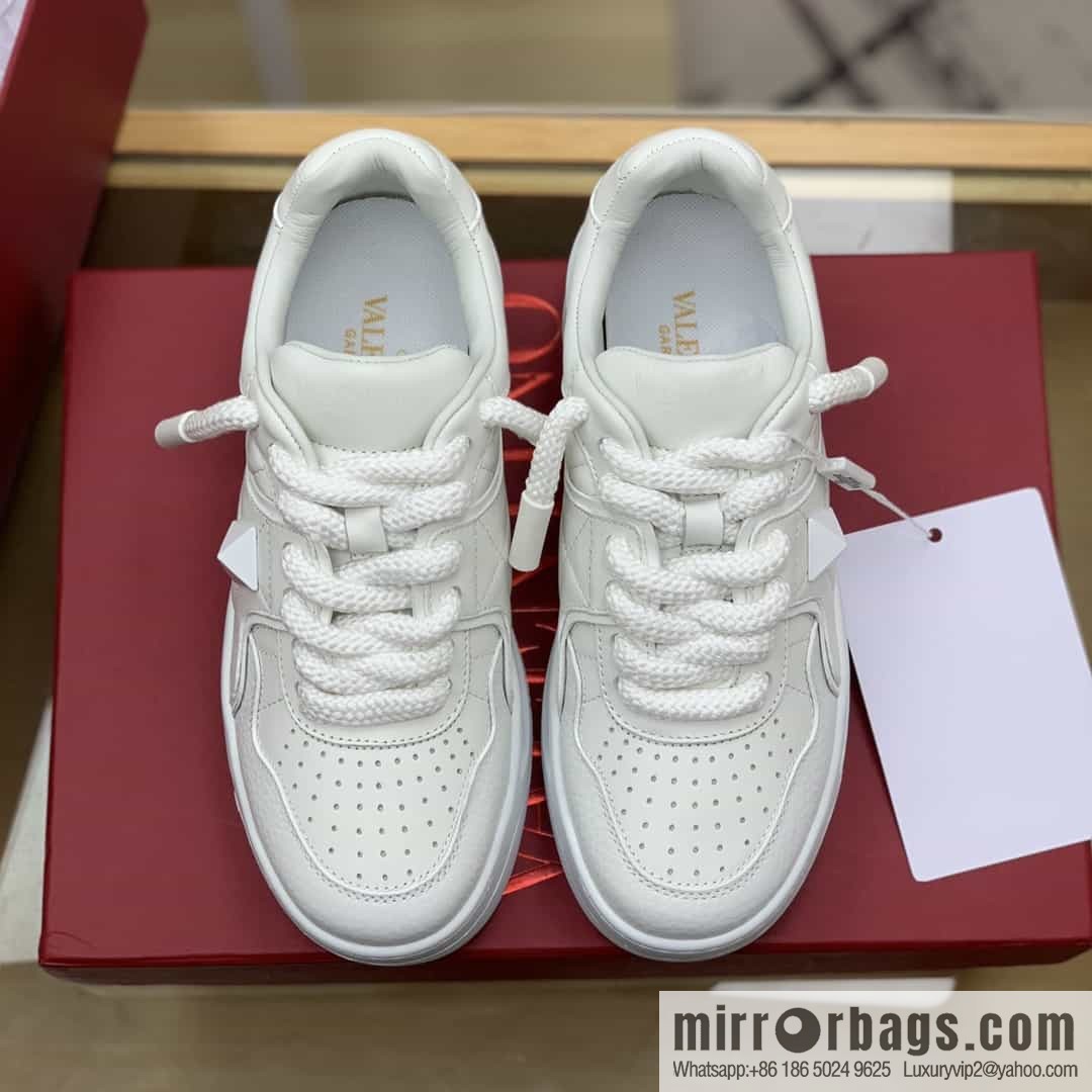 VALENTINO Valentino with sheepskin His & Hers low-top sneakers