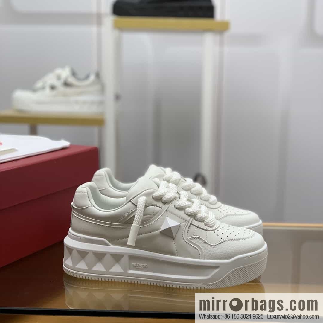 VALENTINO Valentino with sheepskin His & Hers low-top sneakers