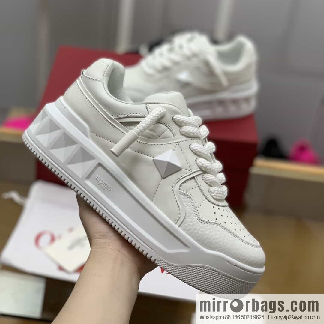 VALENTINO Valentino with sheepskin His & Hers low-top sneakers