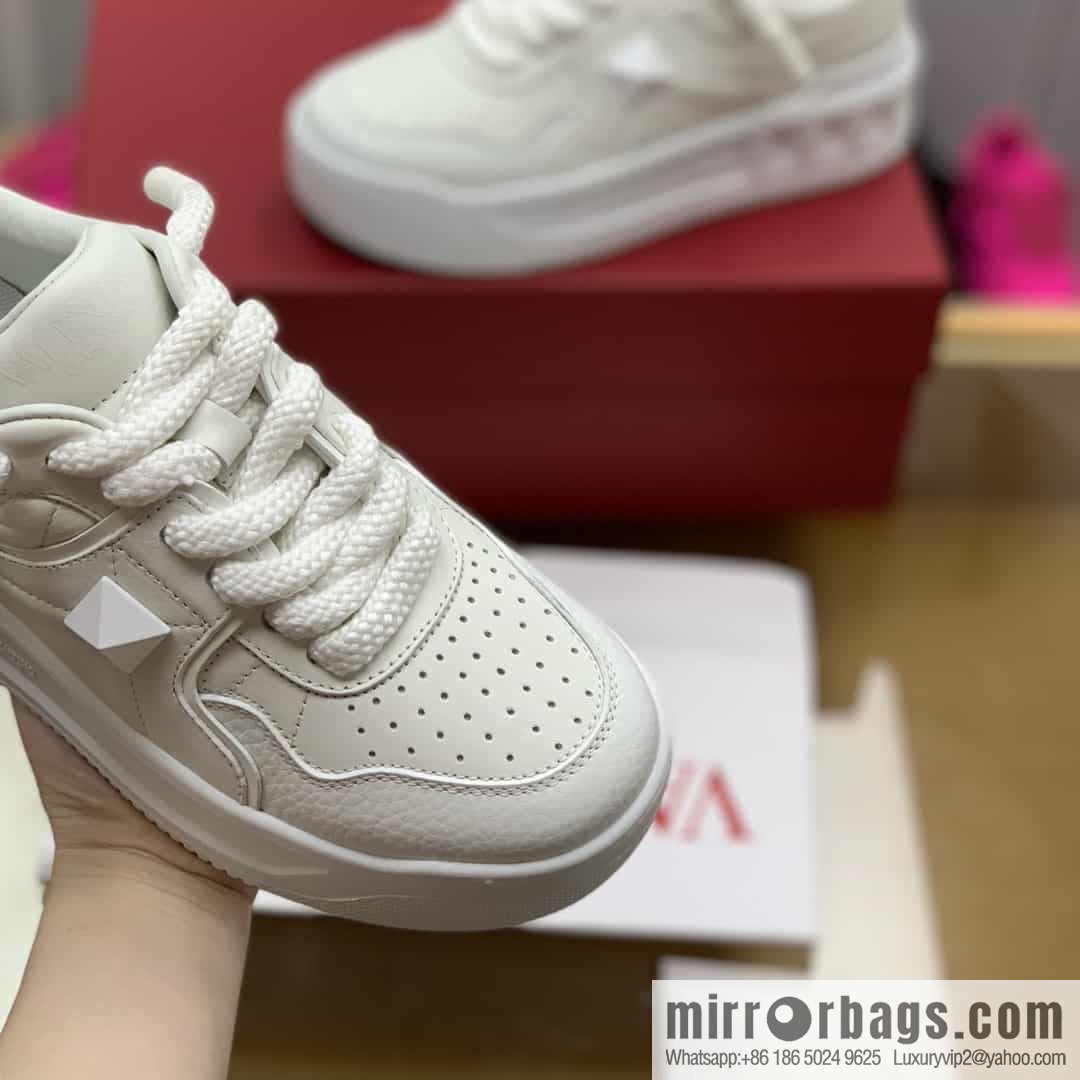 VALENTINO Valentino with sheepskin His & Hers low-top sneakers