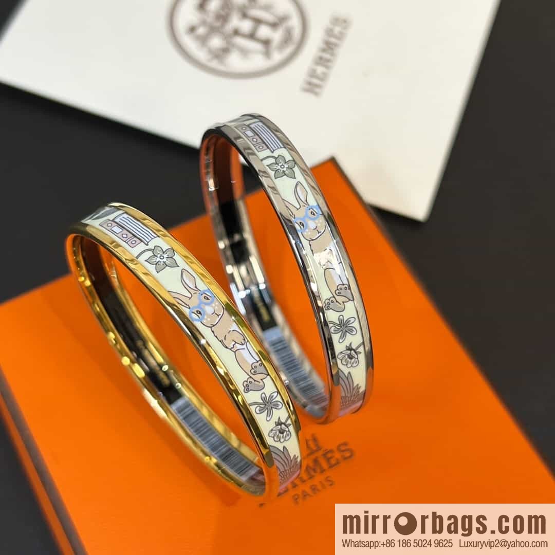HERMES TEA FOR TWO BANGLE Rabbit 🐰 Bracelet