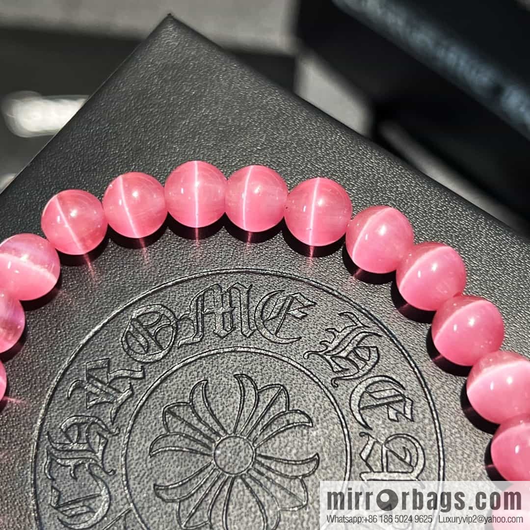 New Croxin Pink Opal Beaded Bracelet