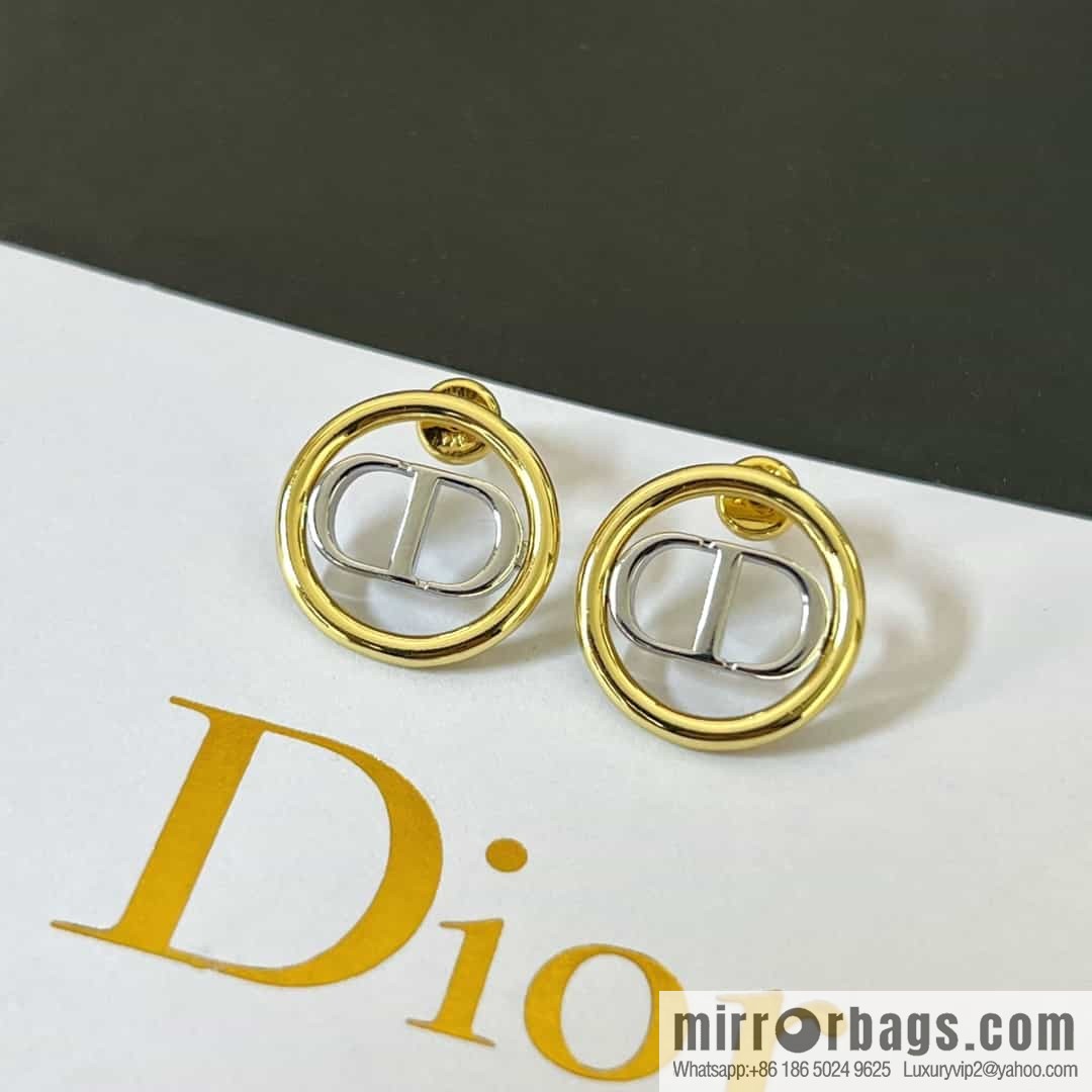 New ☑️ DIOR CD stud earrings