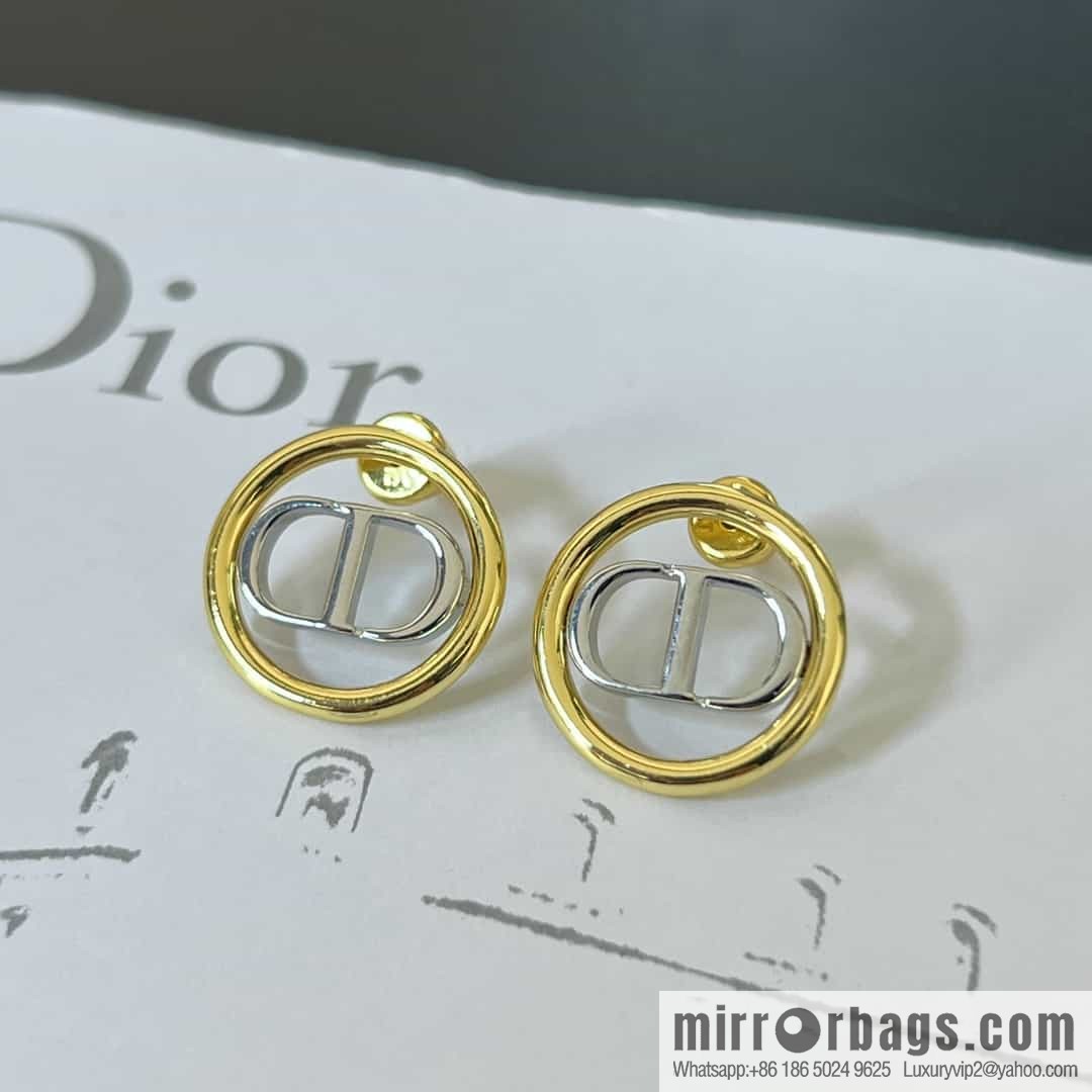 New ☑️ DIOR CD stud earrings