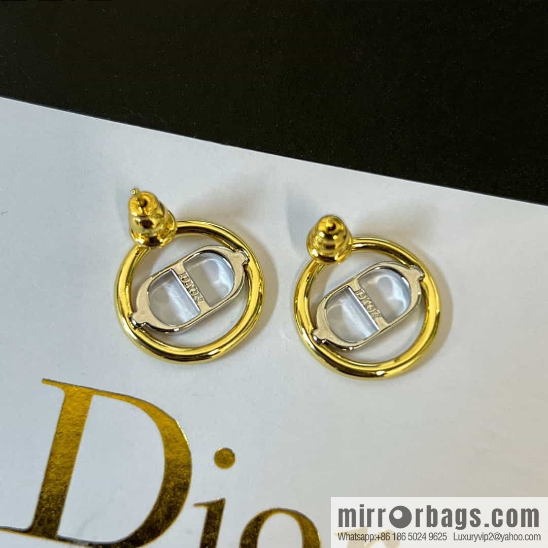 New ☑️ DIOR CD stud earrings