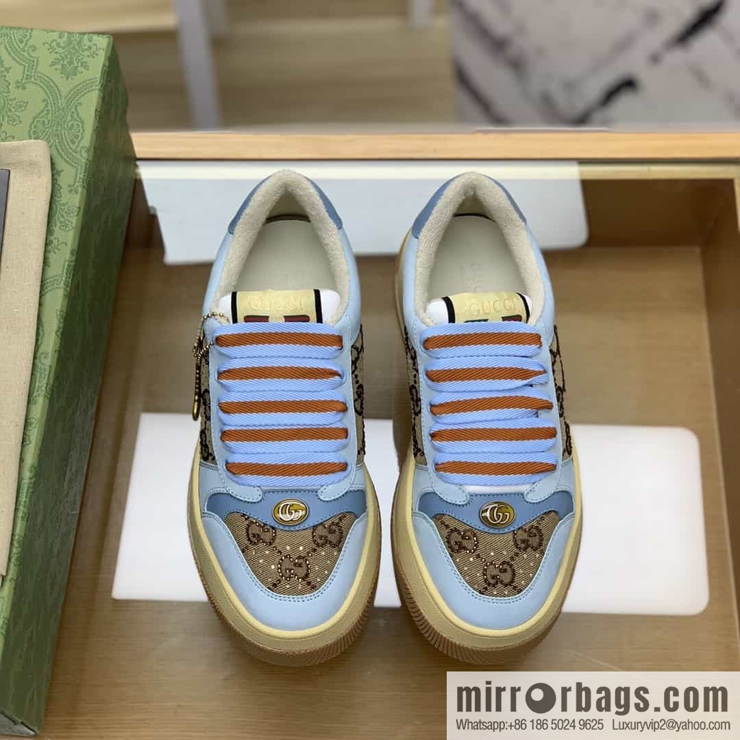 Gucci Gucci G women's platform-soled small dirty shoes