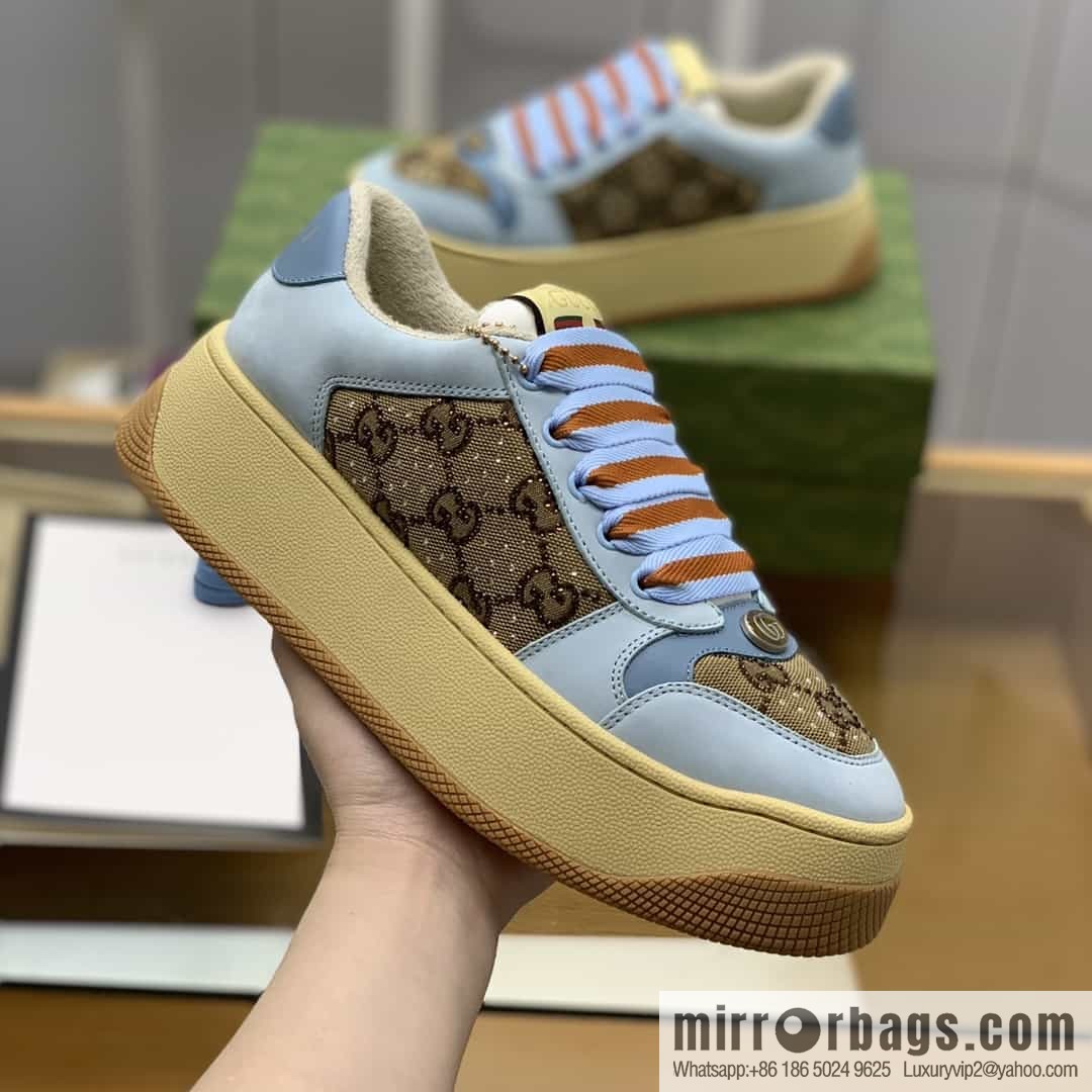 Gucci Gucci G women's platform-soled small dirty shoes