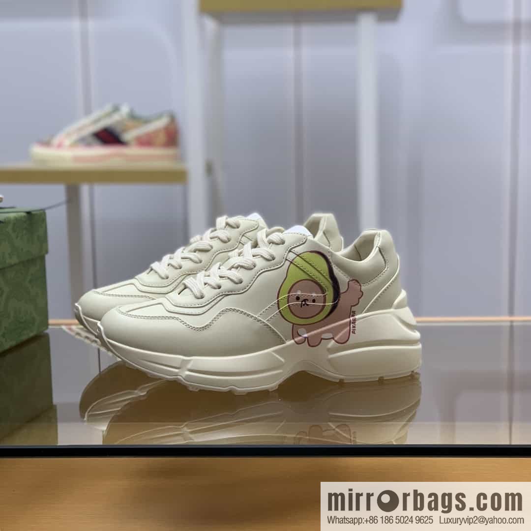 Gucci Gucci [New G Home High Version] Unisex Vintage sneakers