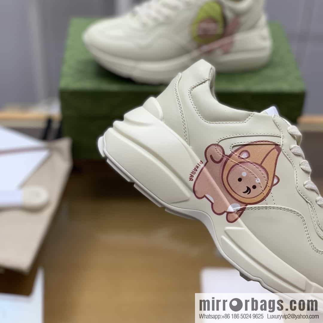Gucci Gucci [New G Home High Version] Unisex Vintage sneakers
