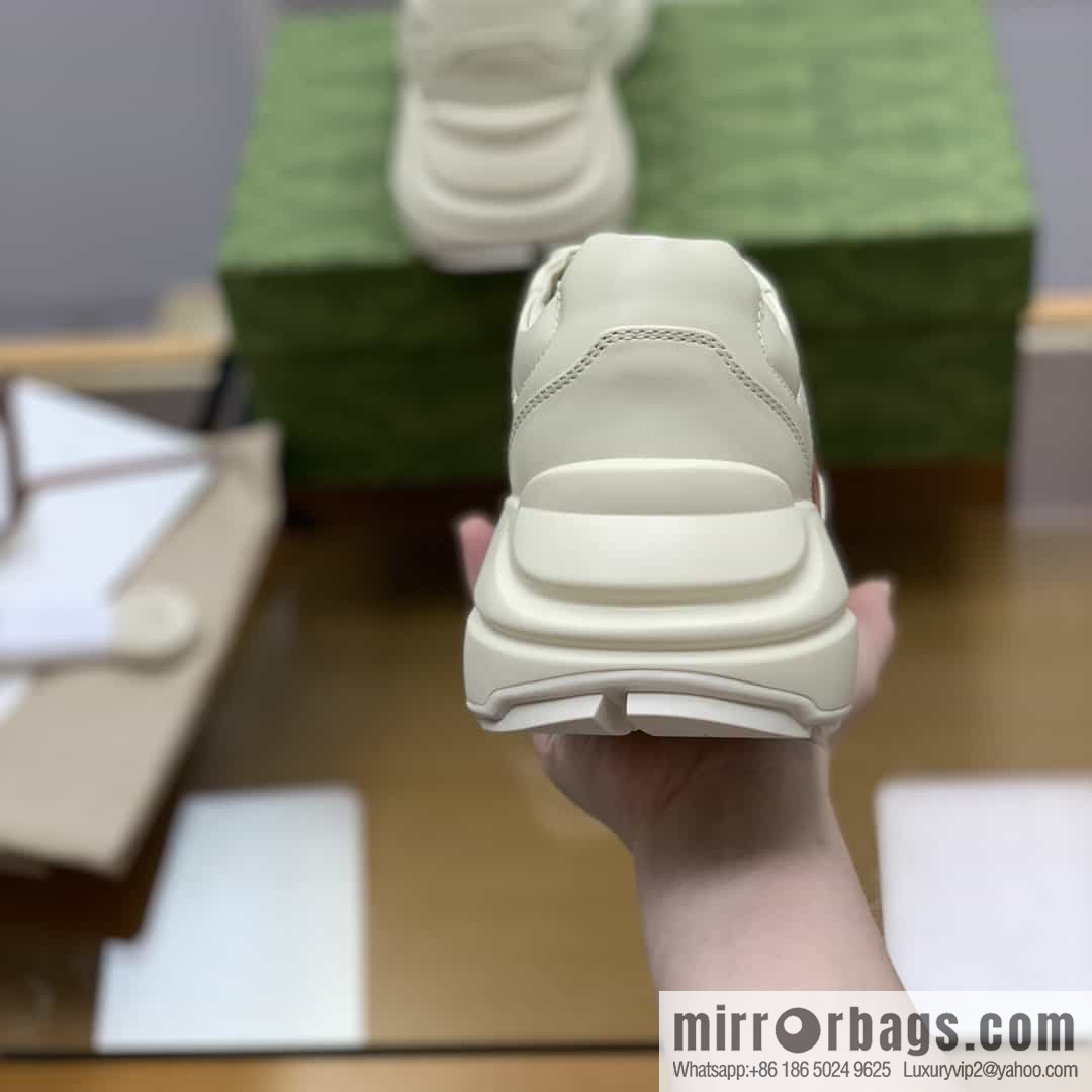 Gucci Gucci [New G Home High Version] Unisex Vintage sneakers