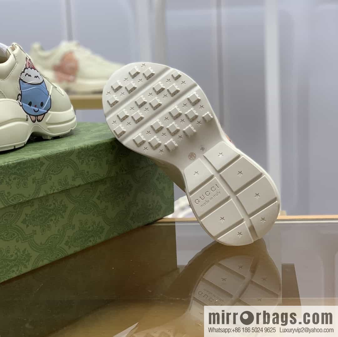 Gucci Gucci [New G Home High Version] Unisex Vintage sneakers