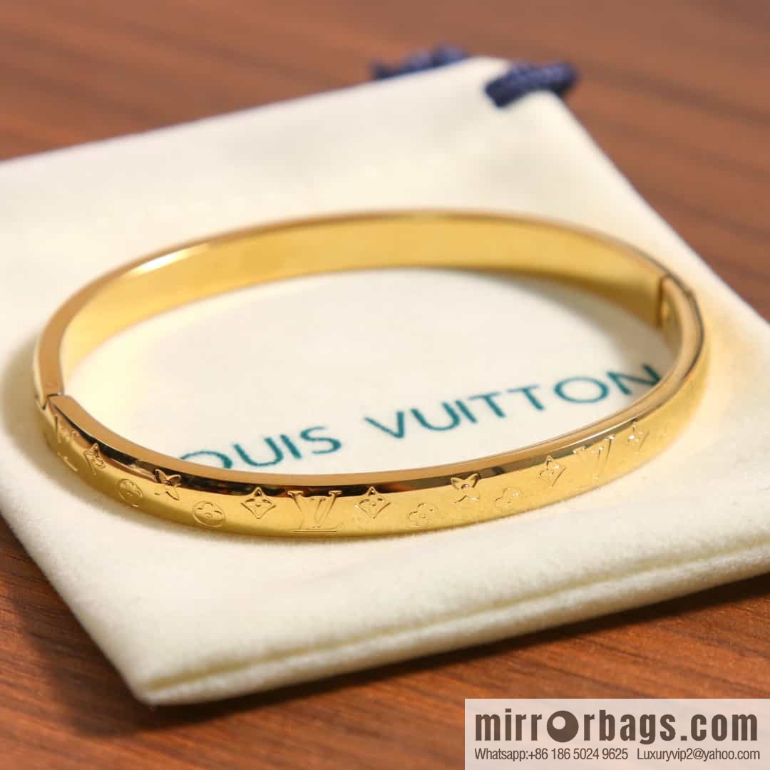 Louis Vuitton Louis Vuitton Medieval Old Flower Glossy Bracelet Bracelet