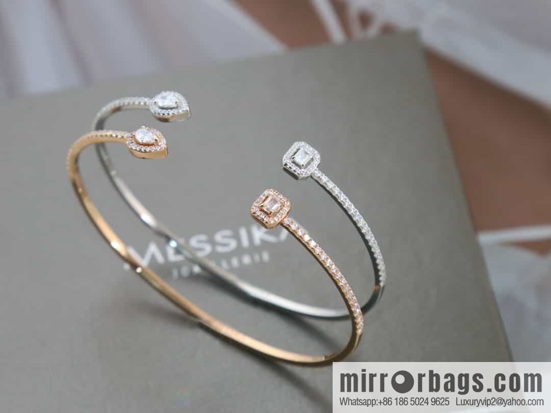 Messika My Twin Toi & Moi Skinny Open Bracelet Bracelet