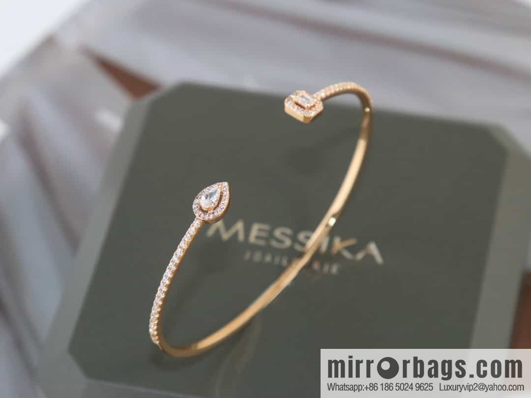 Messika My Twin Toi & Moi Skinny Open Bracelet Bracelet