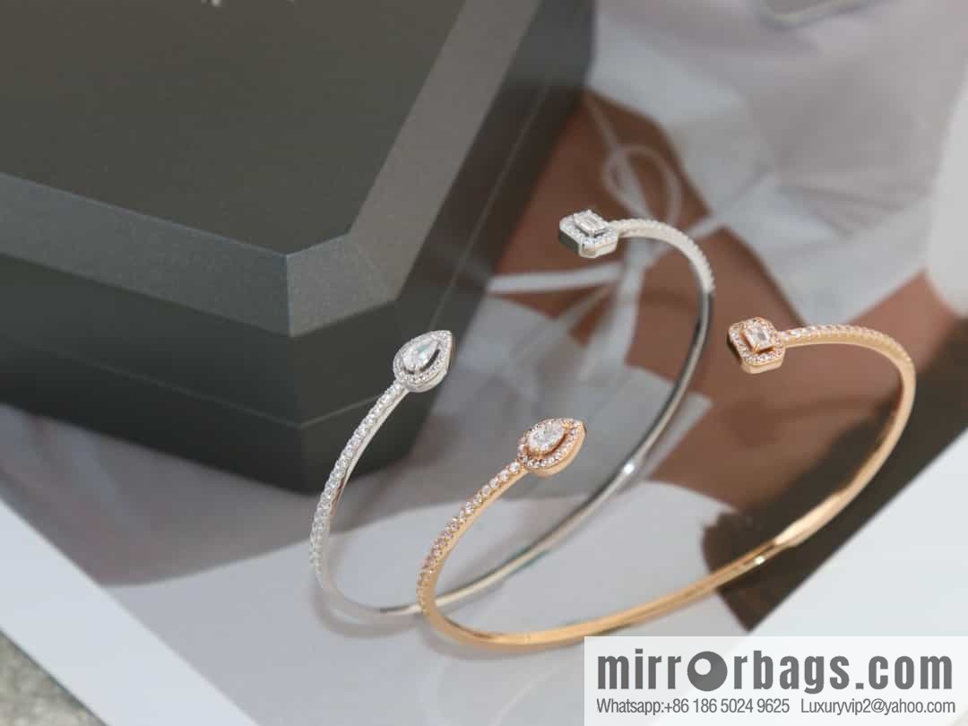 Messika My Twin Toi & Moi Skinny Open Bracelet Bracelet