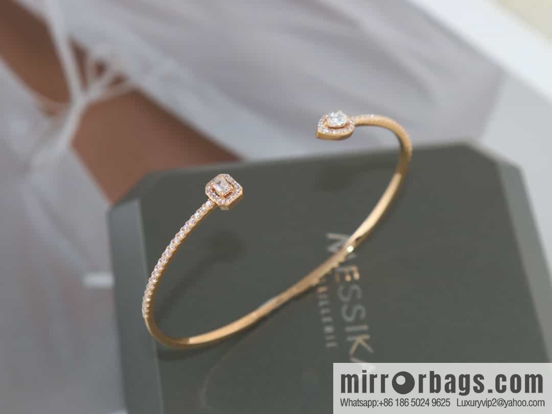 Messika My Twin Toi & Moi Skinny Open Bracelet Bracelet